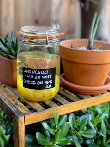 Limoncello Jar